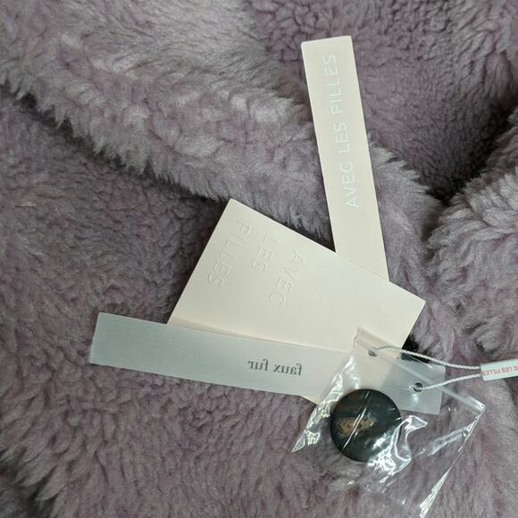 Avec Les Filles Cropped Jacket - Size L - NWT - Picture 7 of 8